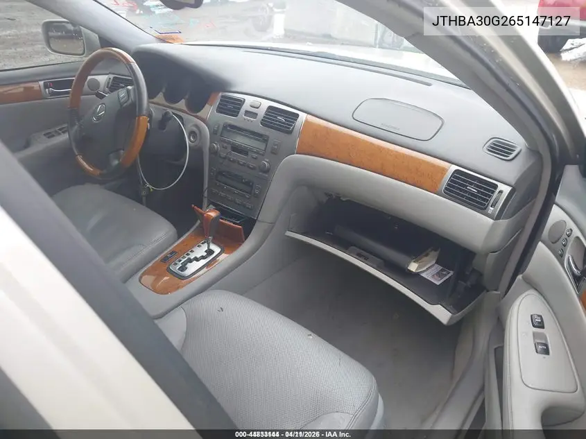 JTHBA30G265147127 2006 Lexus Es 330