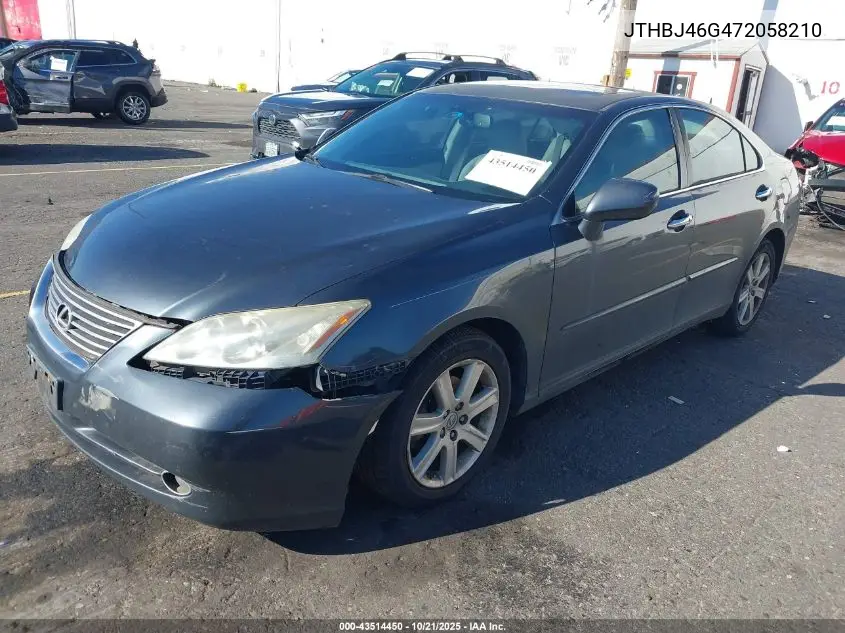 JTHBJ46G472058210 2007 Lexus Es 350