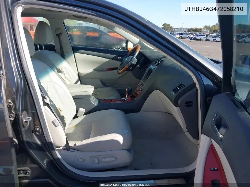 JTHBJ46G472058210 2007 Lexus Es 350