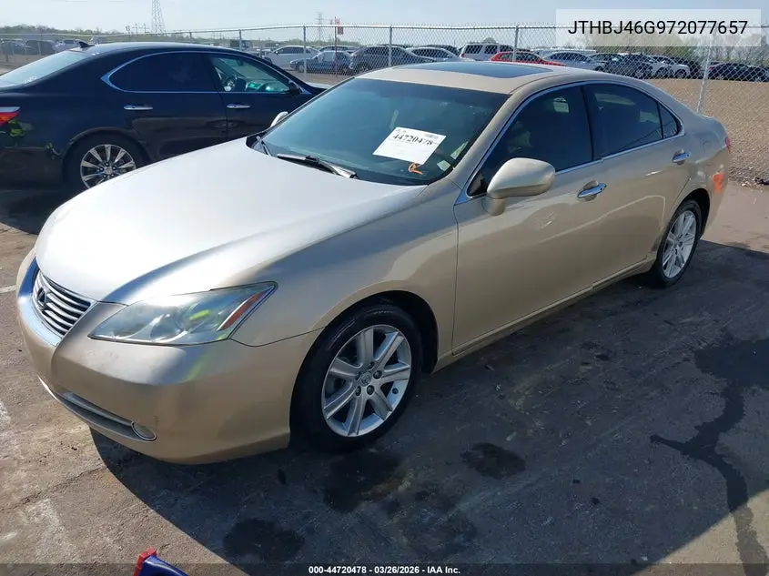 JTHBJ46G972077657 2007 Lexus Es 350