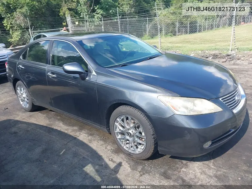 2008 Lexus Es 350 VIN: JTHBJ46G182173123 Lot: 45564899