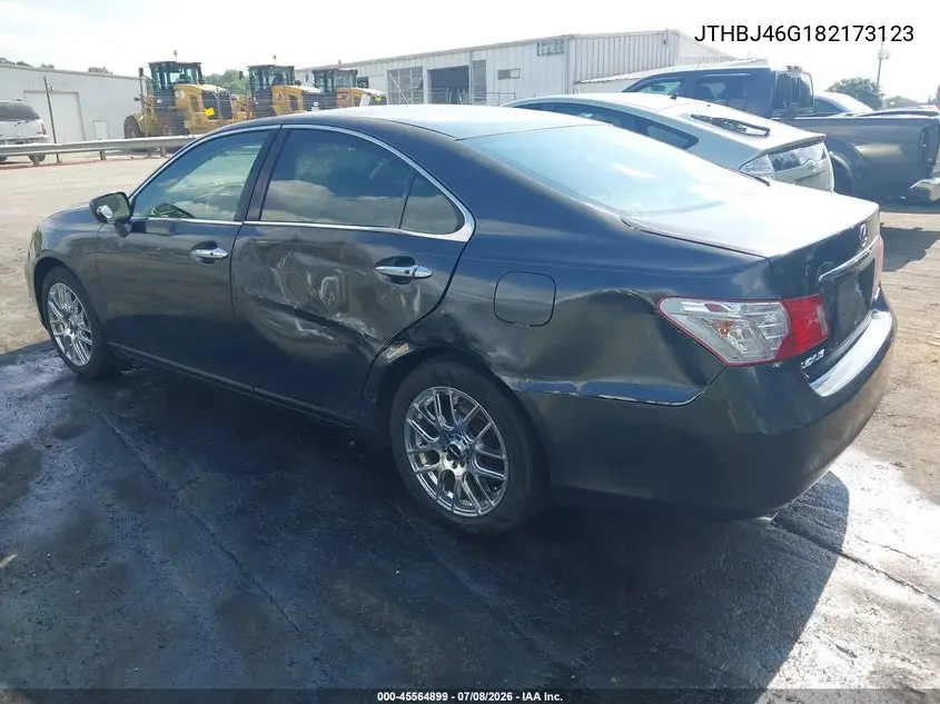 2008 Lexus Es 350 VIN: JTHBJ46G182173123 Lot: 45564899