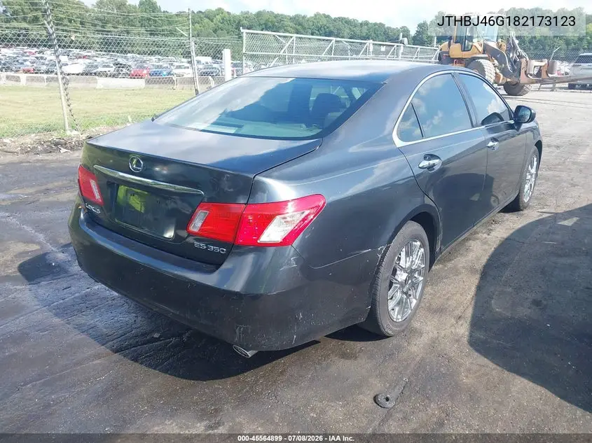2008 Lexus Es 350 VIN: JTHBJ46G182173123 Lot: 45564899