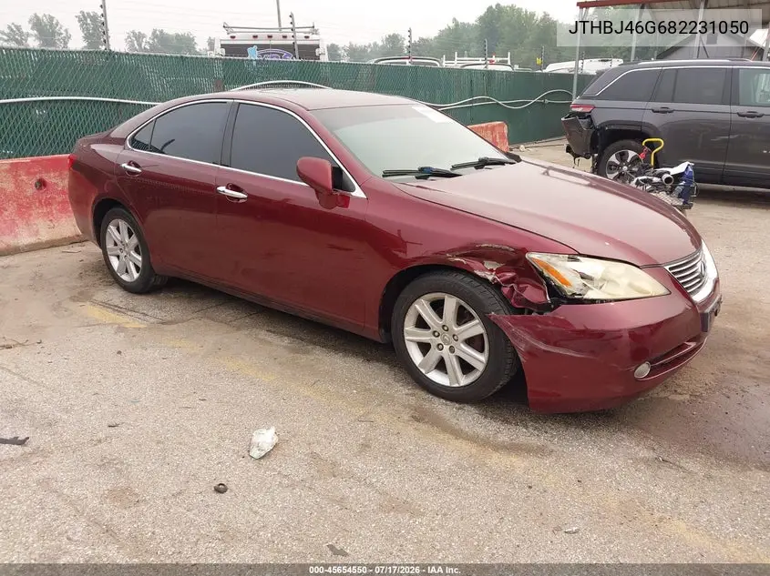 2008 Lexus Es 350 VIN: JTHBJ46G682231050 Lot: 45654550