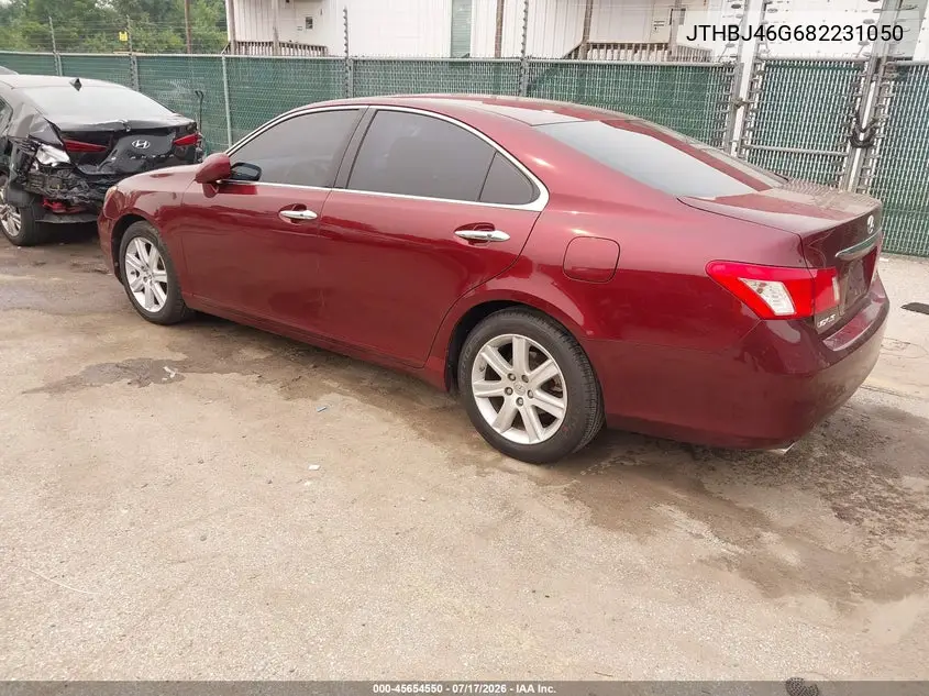 2008 Lexus Es 350 VIN: JTHBJ46G682231050 Lot: 45654550