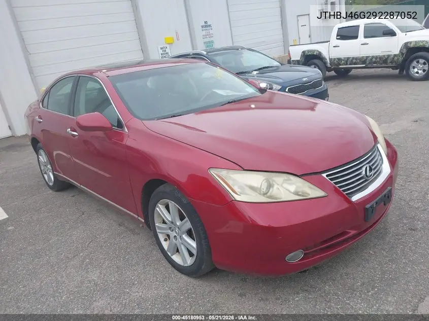 2009 Lexus Es 350 VIN: JTHBJ46G292287052 Lot: 45180953