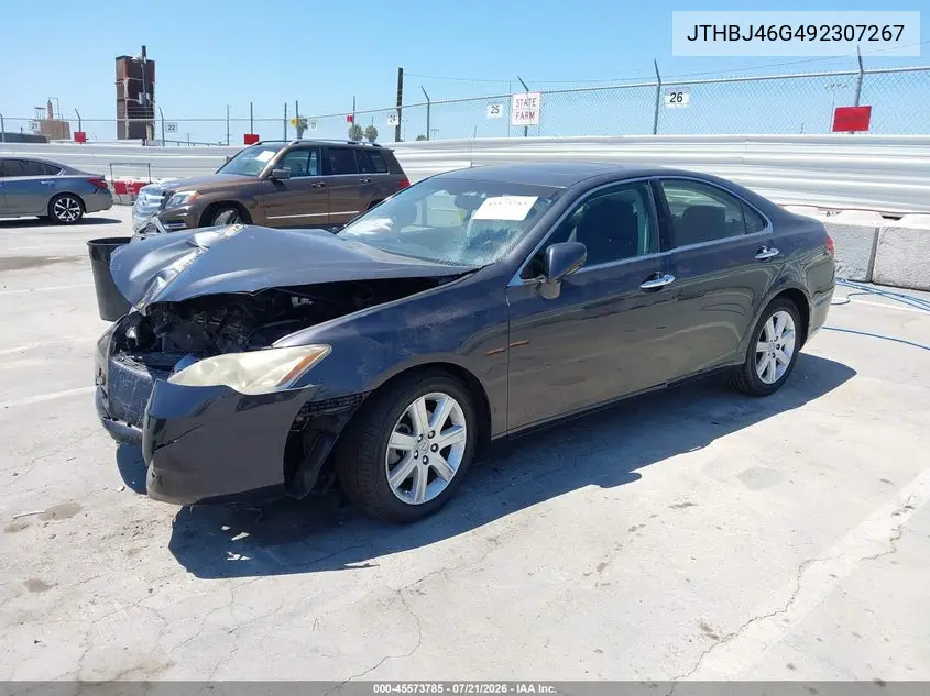 2009 Lexus Es 350 VIN: JTHBJ46G492307267 Lot: 45573785