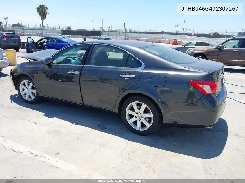 2009 Lexus Es 350 VIN: JTHBJ46G492307267 Lot: 45573785