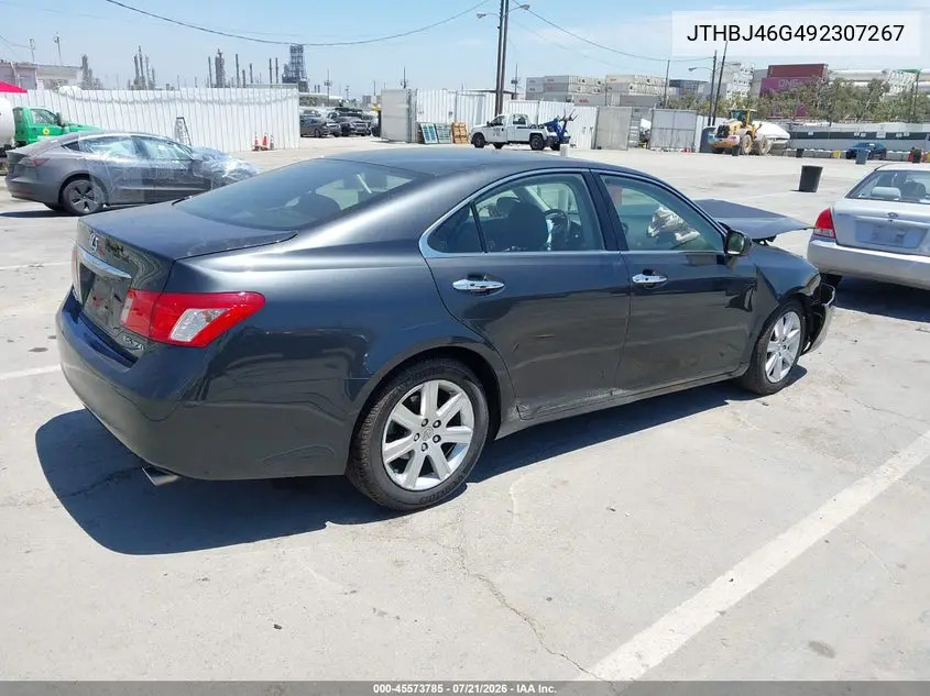 2009 Lexus Es 350 VIN: JTHBJ46G492307267 Lot: 45573785