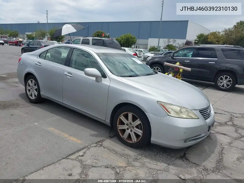 2009 Lexus Es 350 VIN: JTHBJ46G392310130 Lot: 45673368