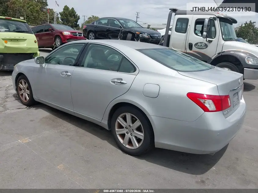 2009 Lexus Es 350 VIN: JTHBJ46G392310130 Lot: 45673368