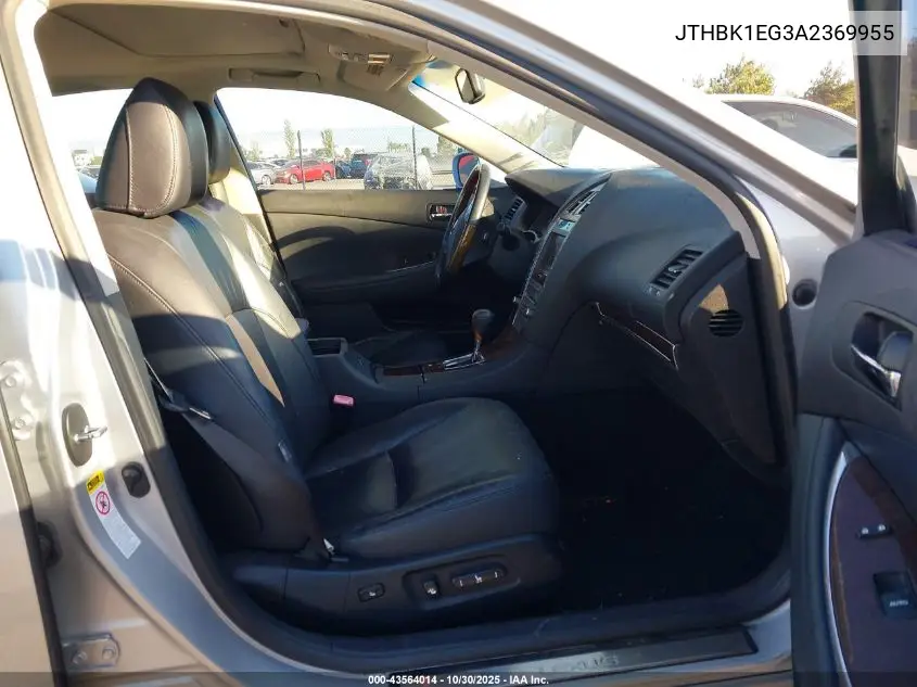 JTHBK1EG3A2369955 2010 Lexus Es 350