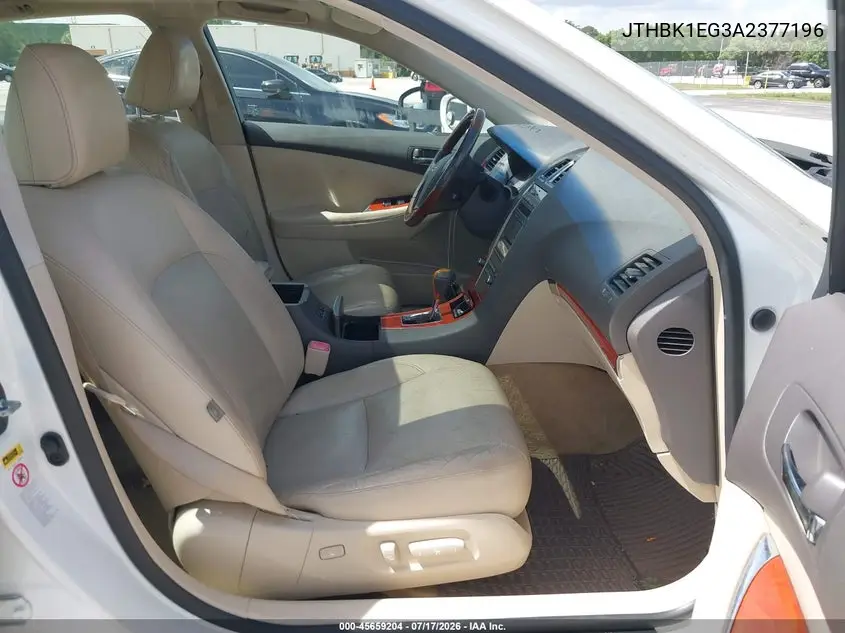 2010 Lexus Es 350 VIN: JTHBK1EG3A2377196 Lot: 45659204