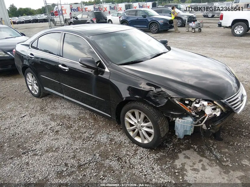 2010 Lexus Es 350 VIN: JTHBK1EG8A2368641 Lot: 45680803