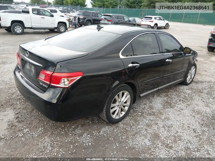 2010 Lexus Es 350 VIN: JTHBK1EG8A2368641 Lot: 45680803