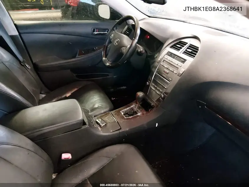 2010 Lexus Es 350 VIN: JTHBK1EG8A2368641 Lot: 45680803