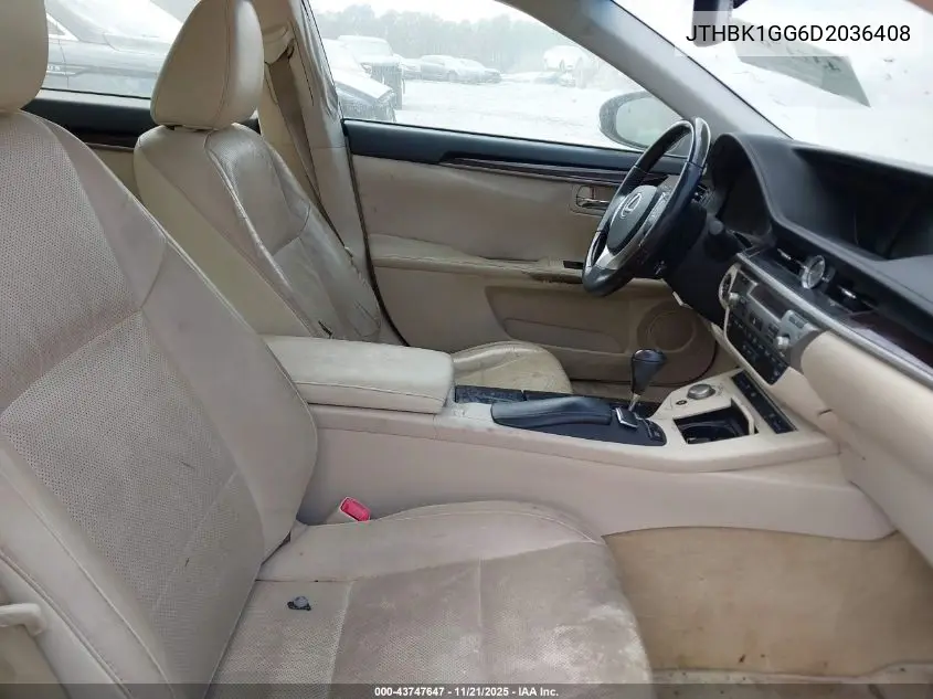 JTHBK1GG6D2036408 2013 Lexus Es 350