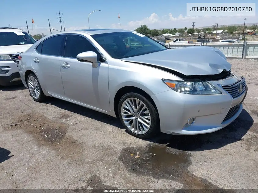 2013 Lexus Es 350 VIN: JTHBK1GG8D2010750 Lot: 45615451