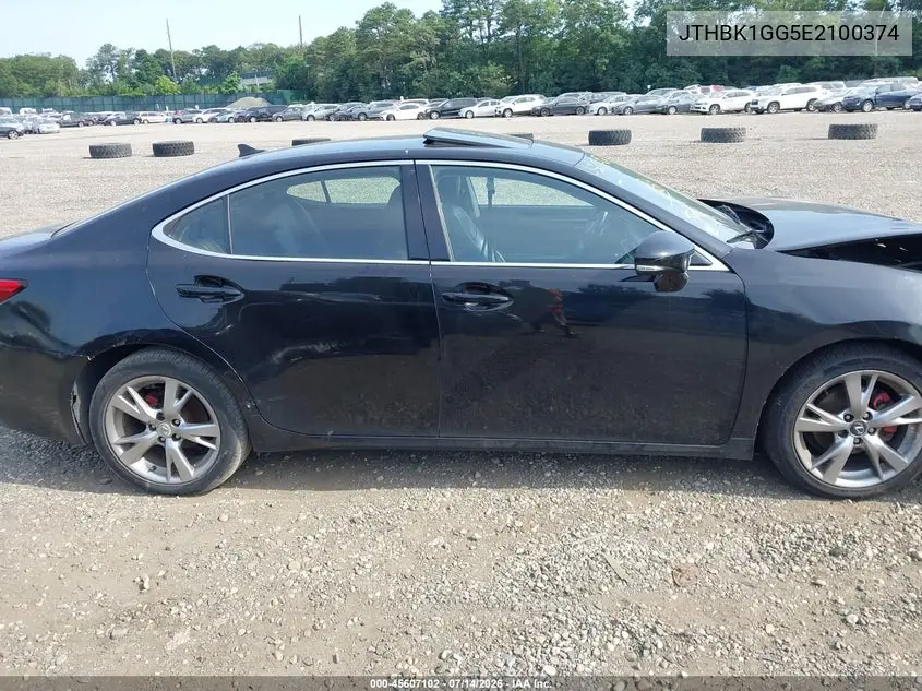 2014 Lexus Es 350 VIN: JTHBK1GG5E2100374 Lot: 45607102