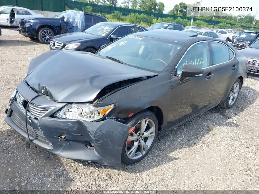 2014 Lexus Es 350 VIN: JTHBK1GG5E2100374 Lot: 45607102