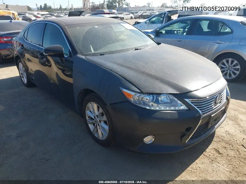 2014 Lexus Es 300H VIN: JTHBW1GG5E2070099 Lot: 45665508