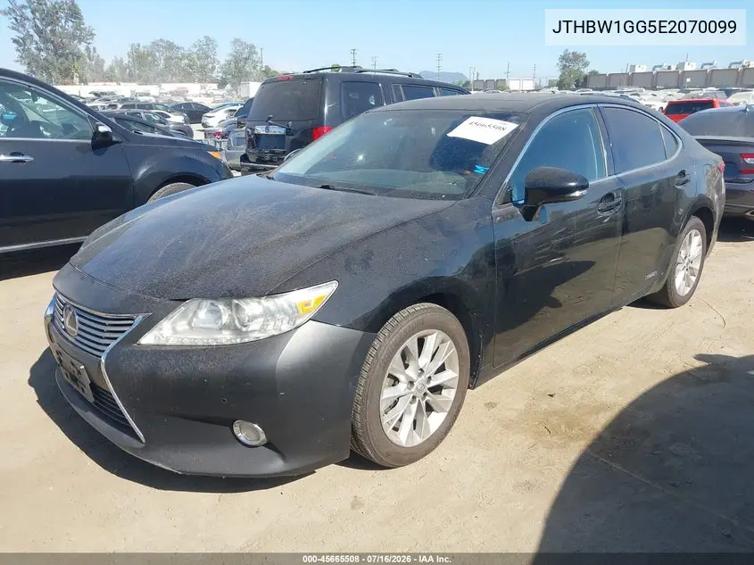 2014 Lexus Es 300H VIN: JTHBW1GG5E2070099 Lot: 45665508