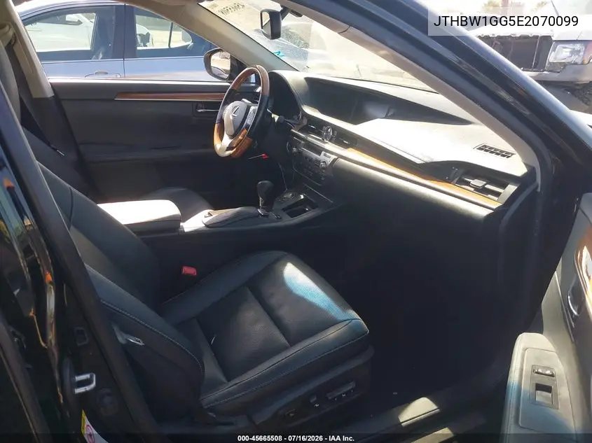 2014 Lexus Es 300H VIN: JTHBW1GG5E2070099 Lot: 45665508