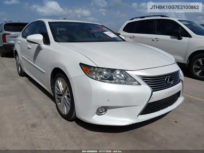 2014 Lexus Es 350 VIN: JTHBK1GG7E2100862 Lot: 45666669