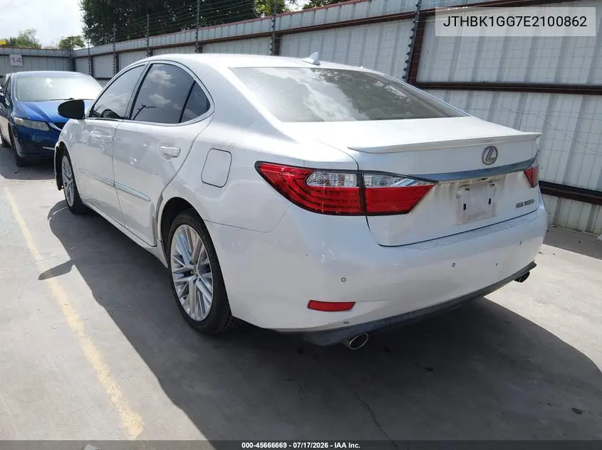 2014 Lexus Es 350 VIN: JTHBK1GG7E2100862 Lot: 45666669