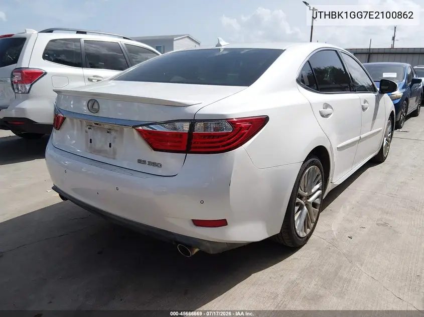 2014 Lexus Es 350 VIN: JTHBK1GG7E2100862 Lot: 45666669