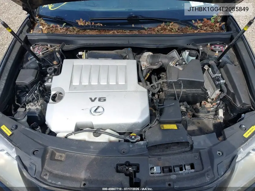2014 Lexus Es 350 VIN: JTHBK1GG4E2085849 Lot: 45667710
