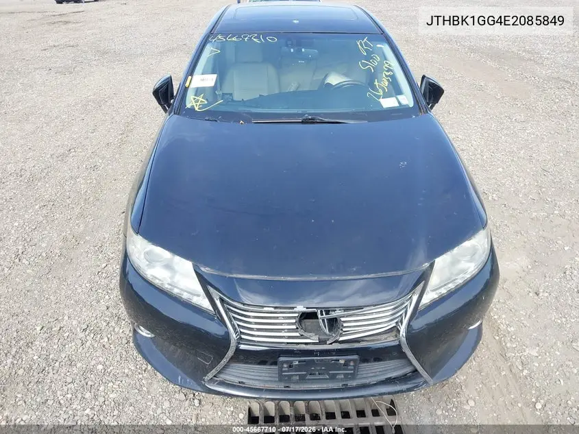 2014 Lexus Es 350 VIN: JTHBK1GG4E2085849 Lot: 45667710