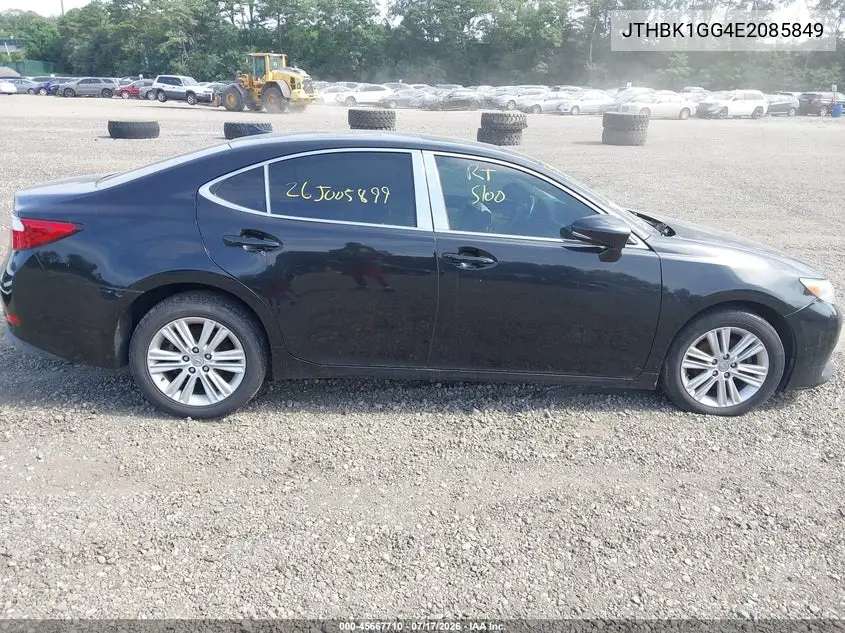 2014 Lexus Es 350 VIN: JTHBK1GG4E2085849 Lot: 45667710
