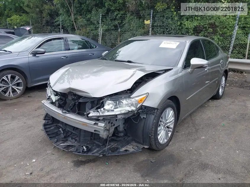 2015 Lexus Es 350 VIN: JTHBK1GG0F2201825 Lot: 45169748