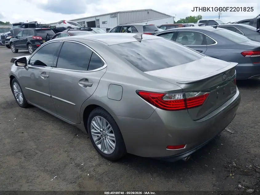 2015 Lexus Es 350 VIN: JTHBK1GG0F2201825 Lot: 45169748