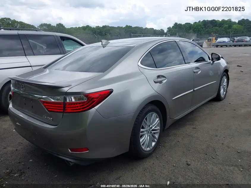 2015 Lexus Es 350 VIN: JTHBK1GG0F2201825 Lot: 45169748