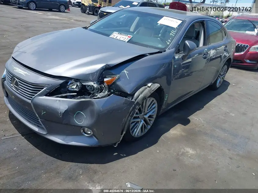 2015 Lexus Es 350 VIN: JTHBK1GG2F2201762 Lot: 45354576