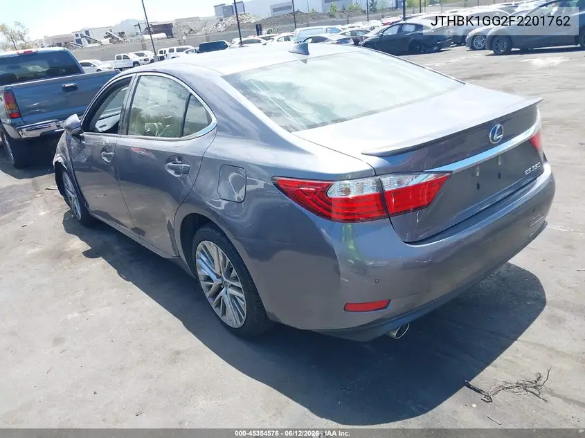 2015 Lexus Es 350 VIN: JTHBK1GG2F2201762 Lot: 45354576