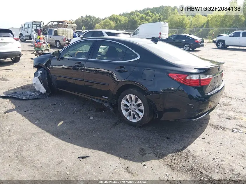2015 Lexus Es 300H VIN: JTHBW1GG2F2084138 Lot: 45623562