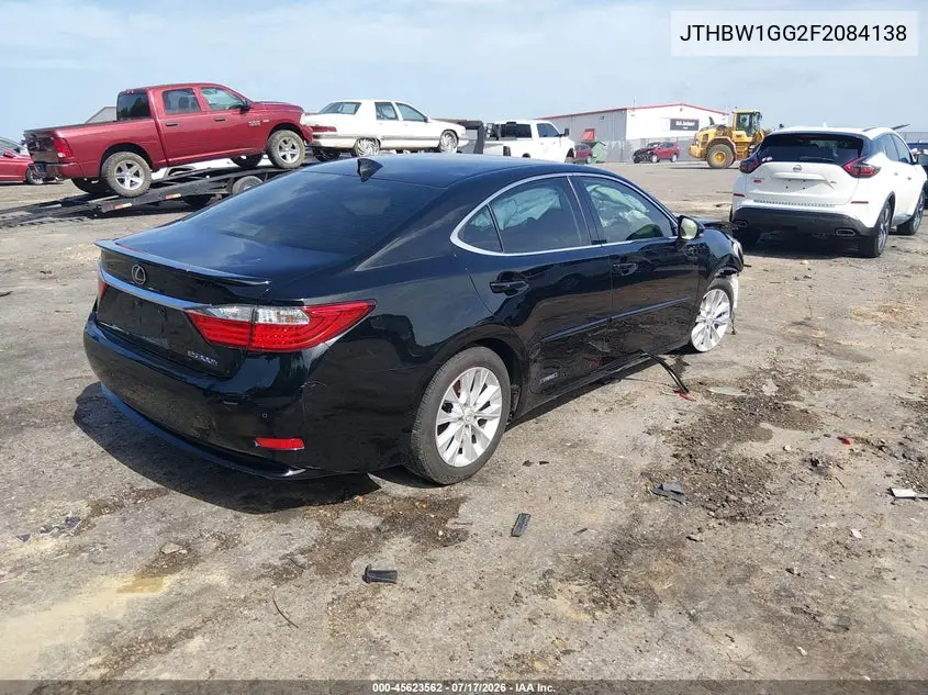 2015 Lexus Es 300H VIN: JTHBW1GG2F2084138 Lot: 45623562