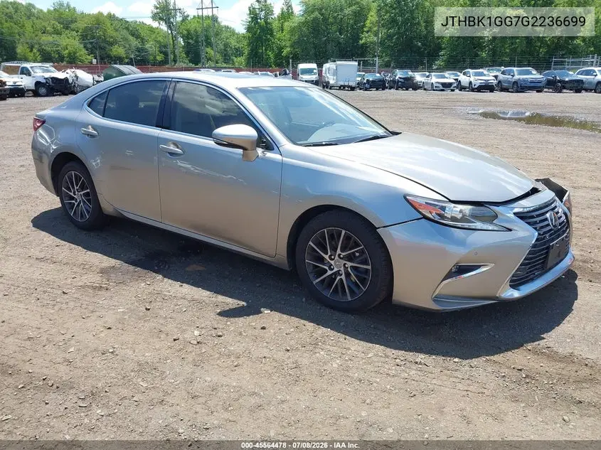 2016 Lexus Es 350 VIN: JTHBK1GG7G2236699 Lot: 45564478