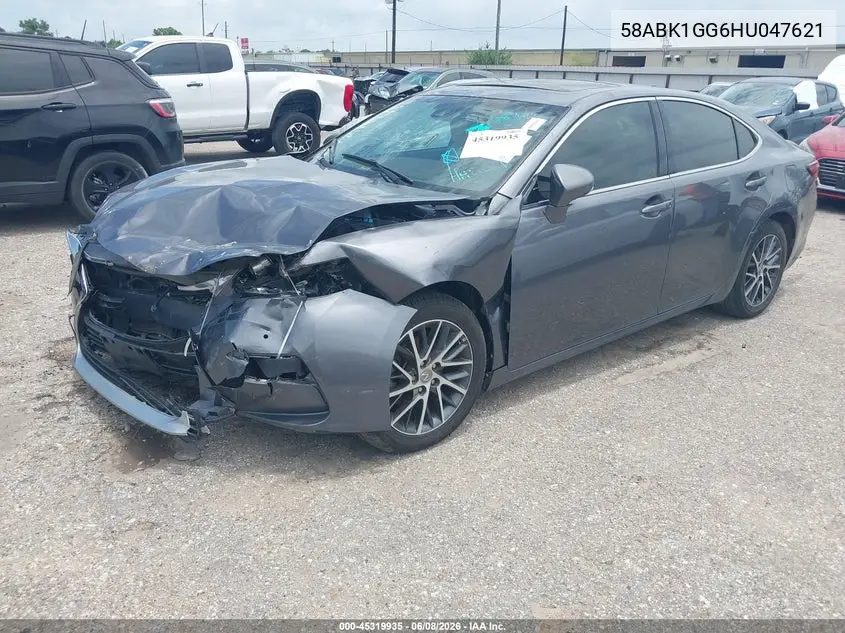 58ABK1GG6HU047621 2017 Lexus Es 350