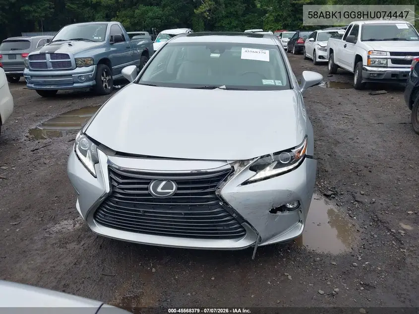 2017 Lexus Es 350 VIN: 58ABK1GG8HU074447 Lot: 45568379