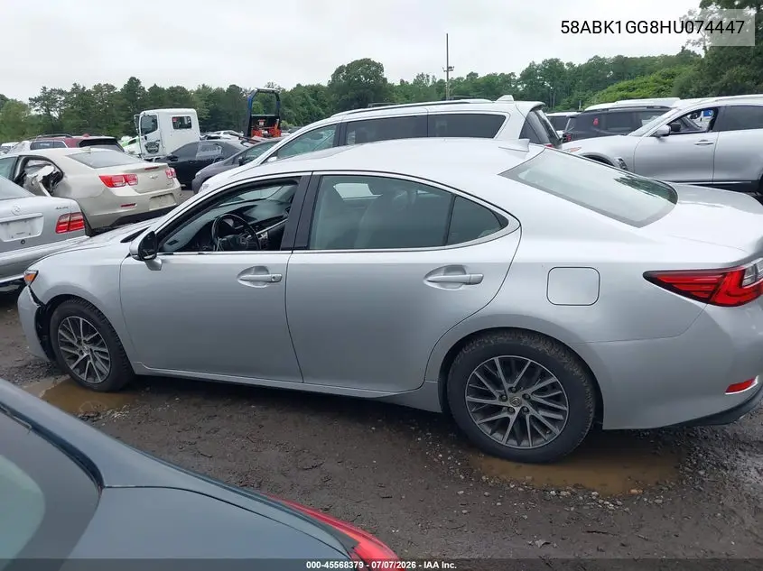 2017 Lexus Es 350 VIN: 58ABK1GG8HU074447 Lot: 45568379
