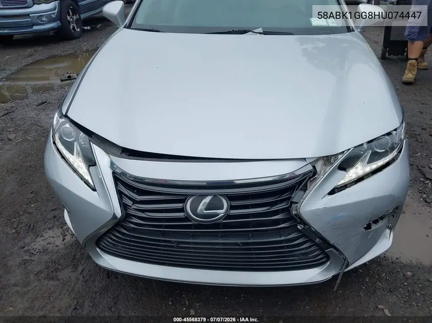 2017 Lexus Es 350 VIN: 58ABK1GG8HU074447 Lot: 45568379