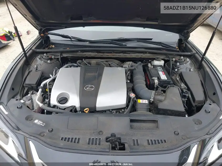 2022 Lexus Es 350 VIN: 58ADZ1B15NU126880 Lot: 45205978