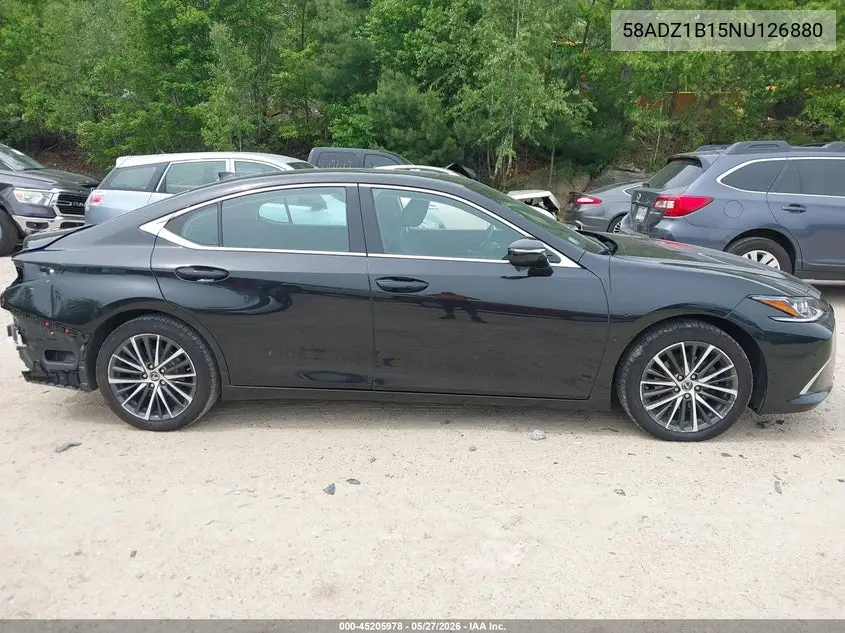 2022 Lexus Es 350 VIN: 58ADZ1B15NU126880 Lot: 45205978