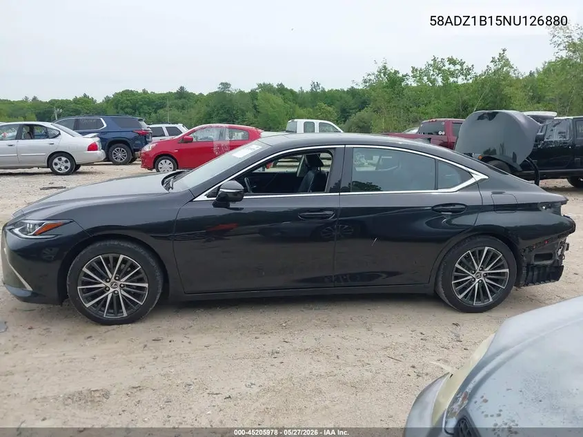 2022 Lexus Es 350 VIN: 58ADZ1B15NU126880 Lot: 45205978