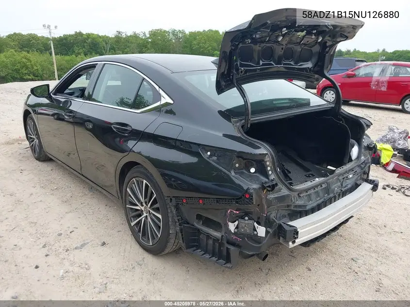 2022 Lexus Es 350 VIN: 58ADZ1B15NU126880 Lot: 45205978