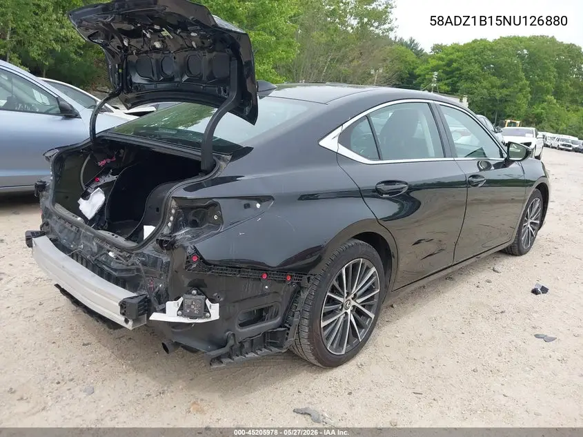 2022 Lexus Es 350 VIN: 58ADZ1B15NU126880 Lot: 45205978
